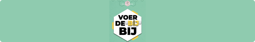 Voer de bij bij cover